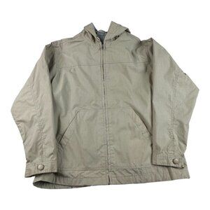 Weather Spirits Hooded Jacket Khaki Size Small
